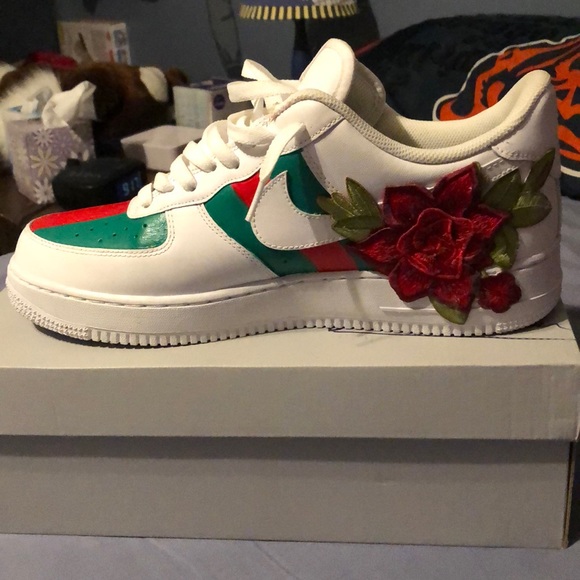 Gucci custom Air Force ones - Picture 3 of 5
